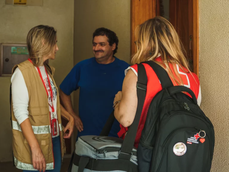 Apoio domiciliário da Cruz Vermelha Portuguesa