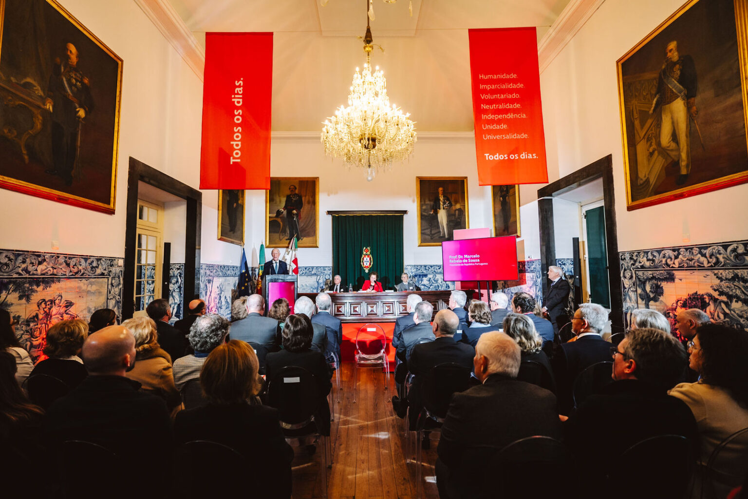 Evento do aniversário dos 160 anos da Cruz Vermelha Portuguesa