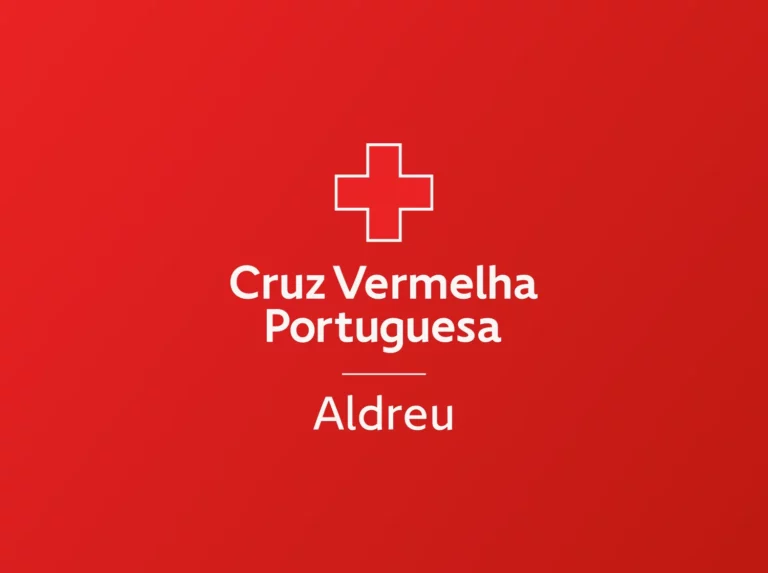 Logotipo da Cruz Vermelha Portuguesa de Aldreu