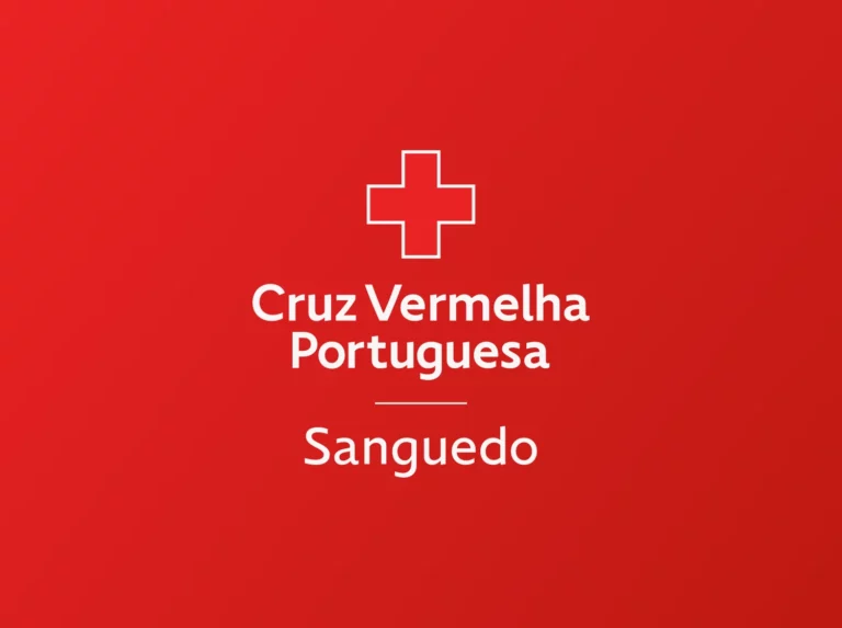 Logotipo da Cruz Vermelha Portuguesa de Sanguedo