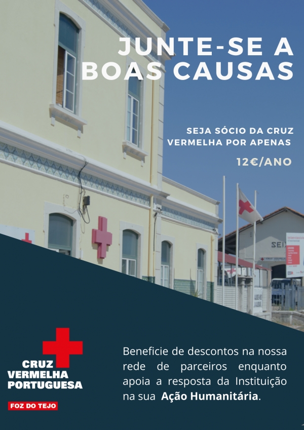 Seja Sócio da Cruz Vermelha Foz do Tejo