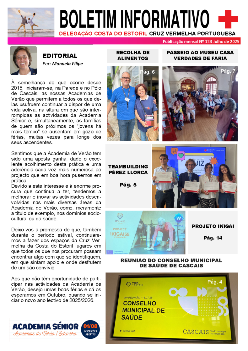 Boletim Informativo N123 Julho 2025